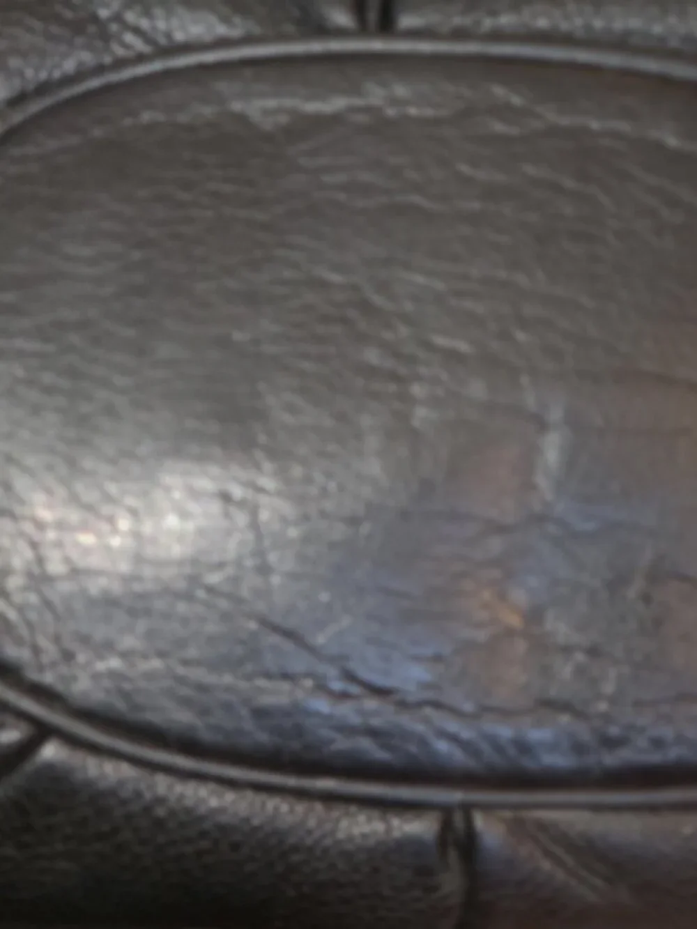 $358 Michael Kors Black Pebbled Leather Studded Medium Hobo Shoulder Bag Purse
